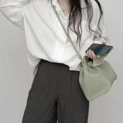 Jade - Soft leather shoulder bag