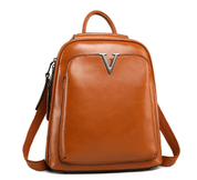 Amira - Women's leather backpack