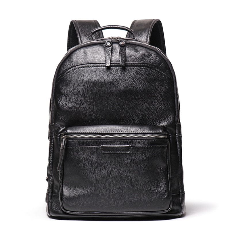 Sage - Men's leather backpack