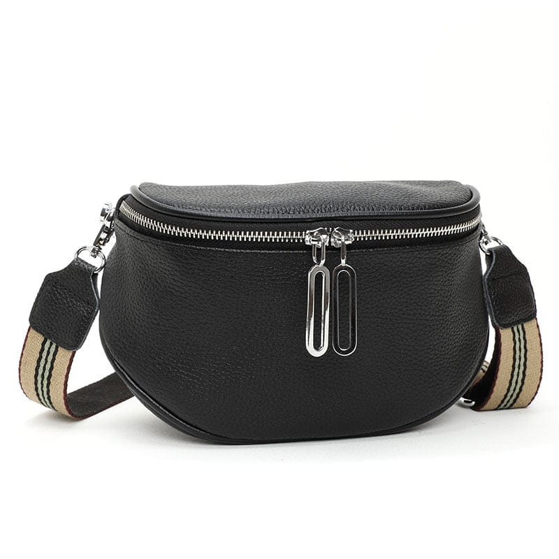 Serenity - Leather banana bag for women