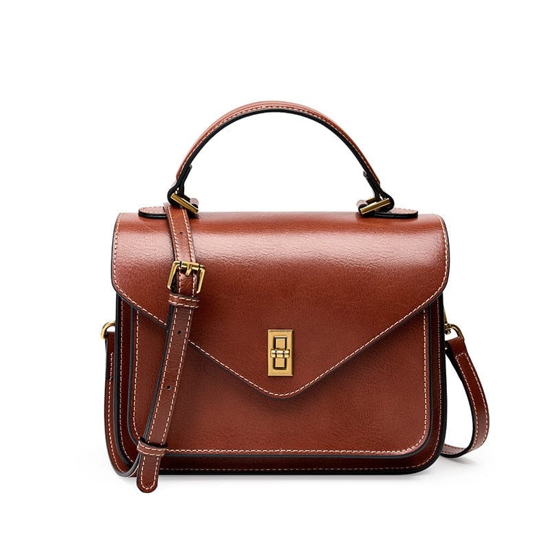 Margaret - Leather shoulder bag for women