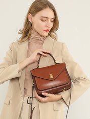 Margaret - Leather shoulder bag for women