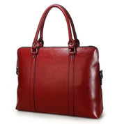 Mary - Women's leather computer bag