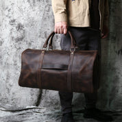 Hadley - Como leather travel bag for men