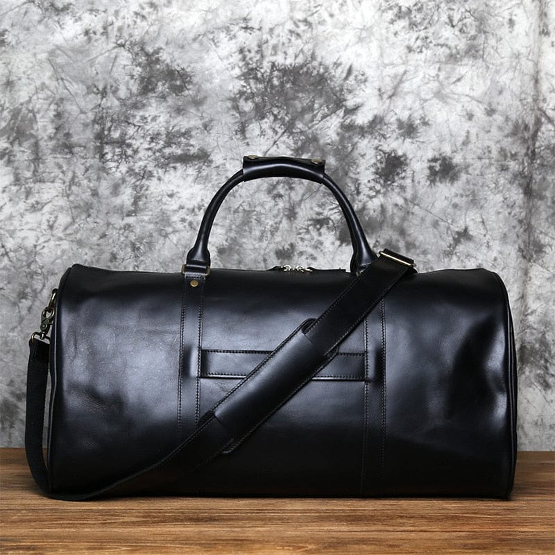 Hadley - Como leather travel bag for men