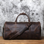 Hadley - Como leather travel bag for men