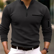 Moises - Stylish shirt with zipper for men