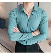 Nathan - Men's seamless elastic shirt