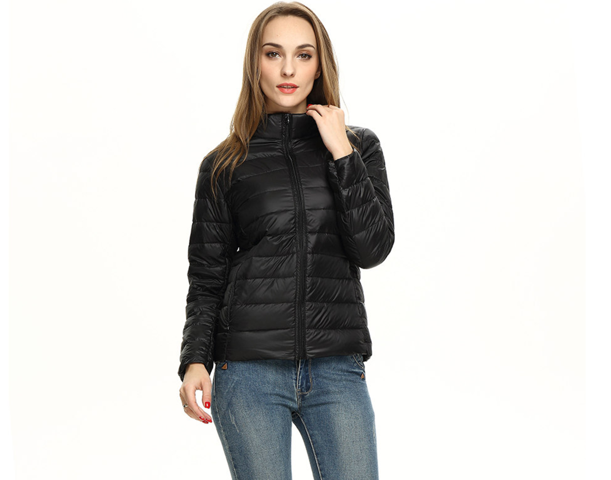 Alyssa -  A lightweight down jacket for women