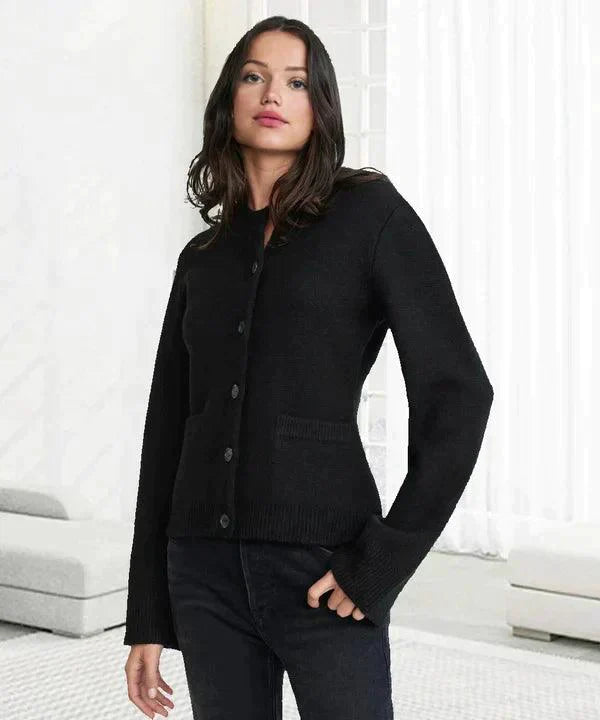 Andi - Super soft cardigan with button closure