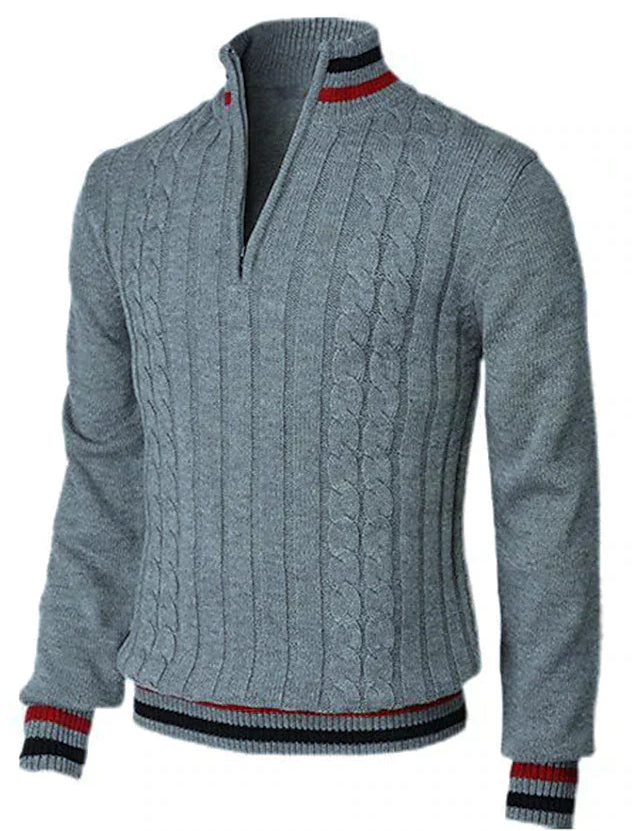 Joseph - Men's Sweater with Zip