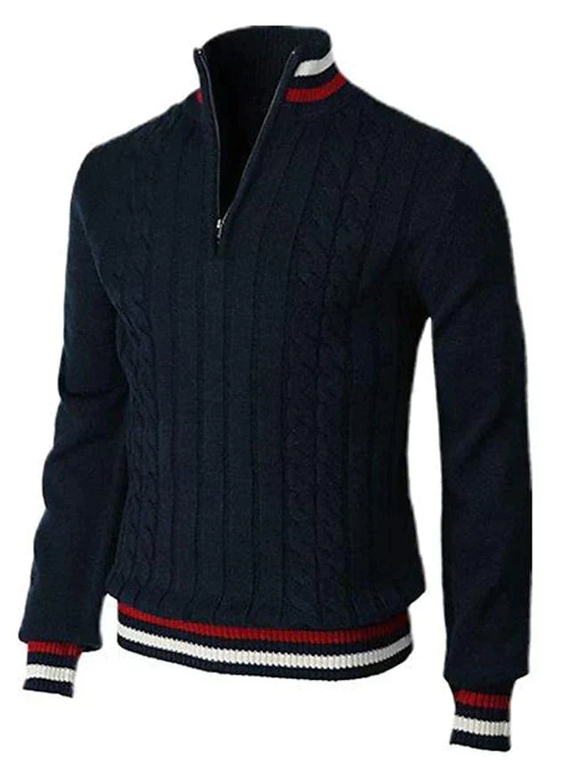 Joseph - Men's Sweater with Zip