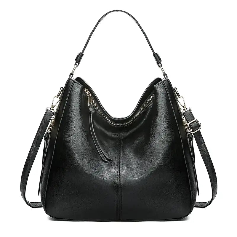 Natalia - Large leather shoulder bag