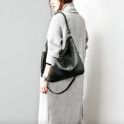 Natalia - Large leather shoulder bag