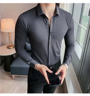 Nathan - Men's seamless elastic shirt